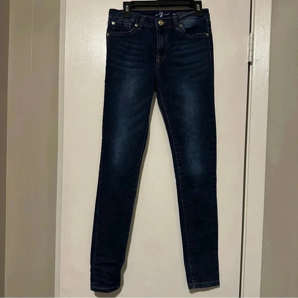 7 for all mankind girls skinny jeans size 14 - Picture 1 of 8